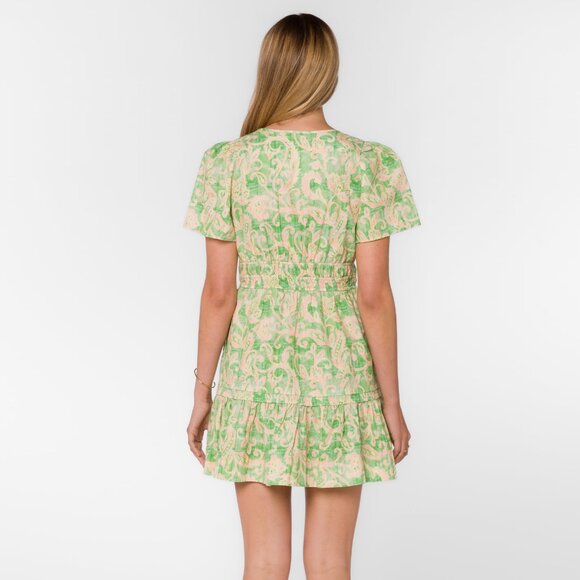 NWOT Velvet Heart Stilla Jacobean Floral Dress - Picture 2 of 9